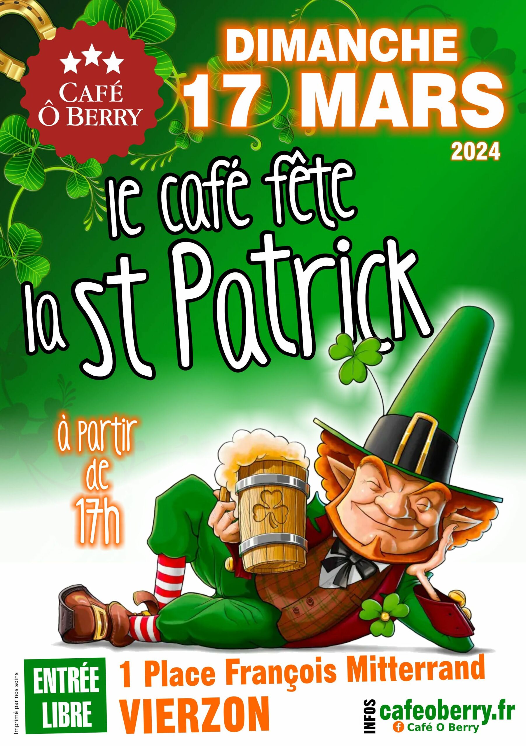 Affiche St Patrick